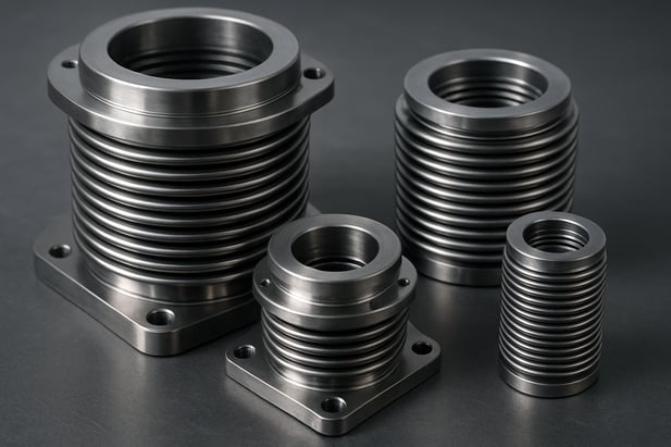 metal bellows - soffietti metallici - antivibranti - giunti di dilatazione - expansion joints- aisi321 aisi316L aisi 321 aisi 316L inconel